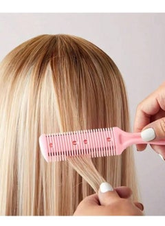 Generic Double Edge Razor With Clamp, Hair Thinning Comb Slim Haircuts Cutting Tool  - Image 4
