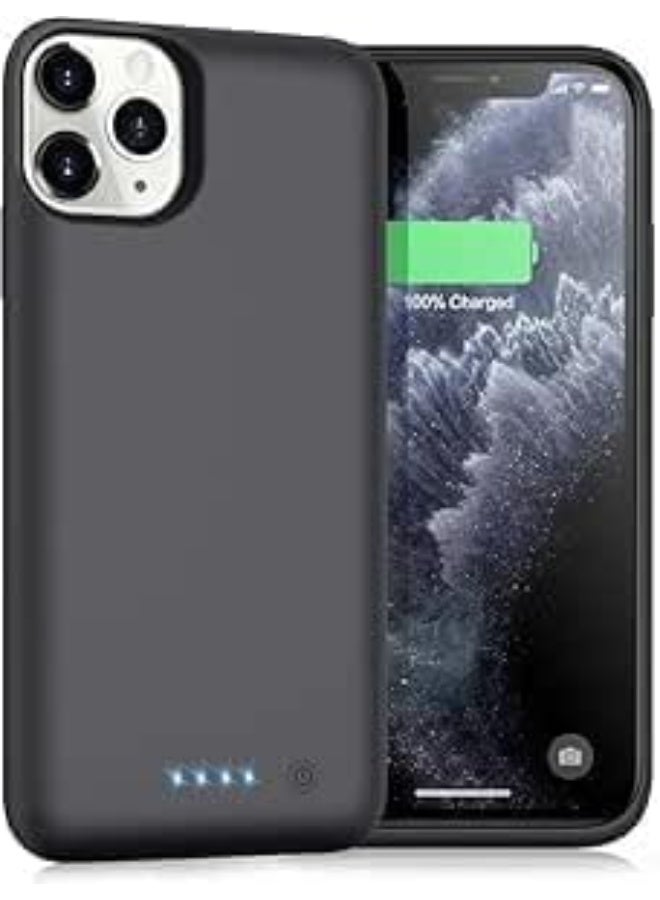 جراب بطارية قابل لإعادة الشحن بسعة 4000 مللي أمبير لهاتف iPhone 6/7/8 Plus، غطاء شاحن نحيف وواقي بمدخل Lightning - Image 1