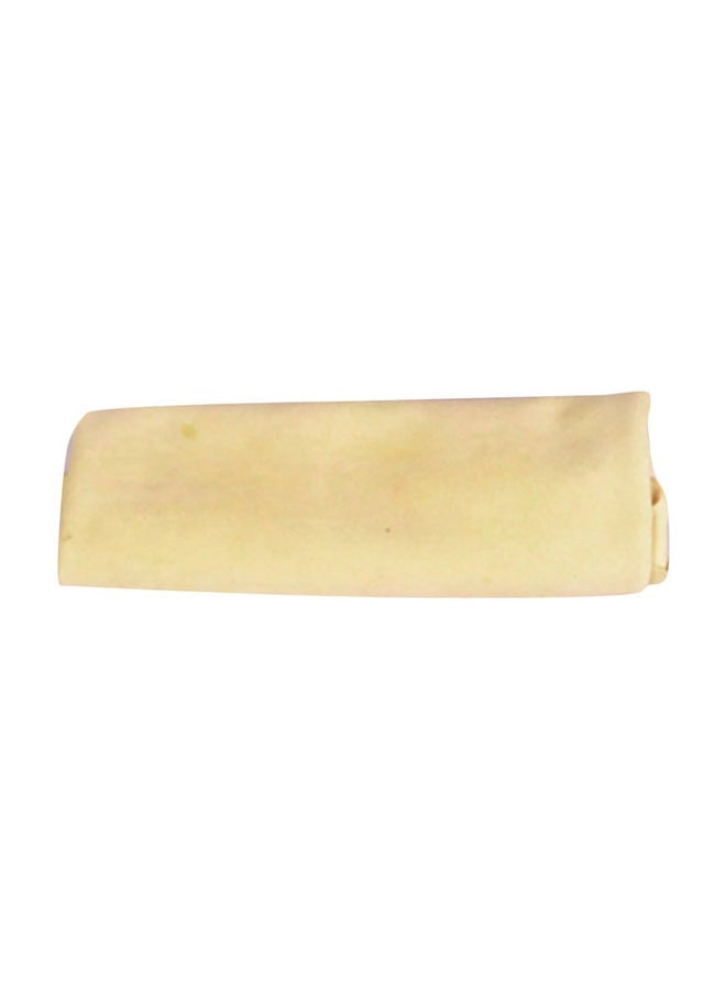 Natural Chamois Leather Car Cleaning Cloth Washing Suede Absorbent Towel Beige 36x60x4centimeter - Image 1