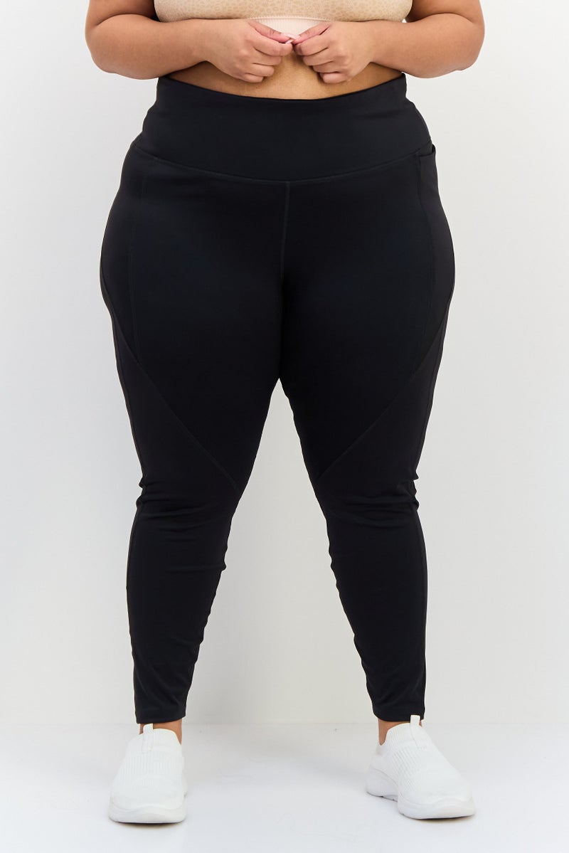Reebok Women Sportswear Fit Training Leggings, Black - Image 1