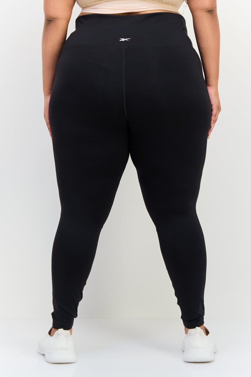 Reebok Women Sportswear Fit Training Leggings, Black - Image 3