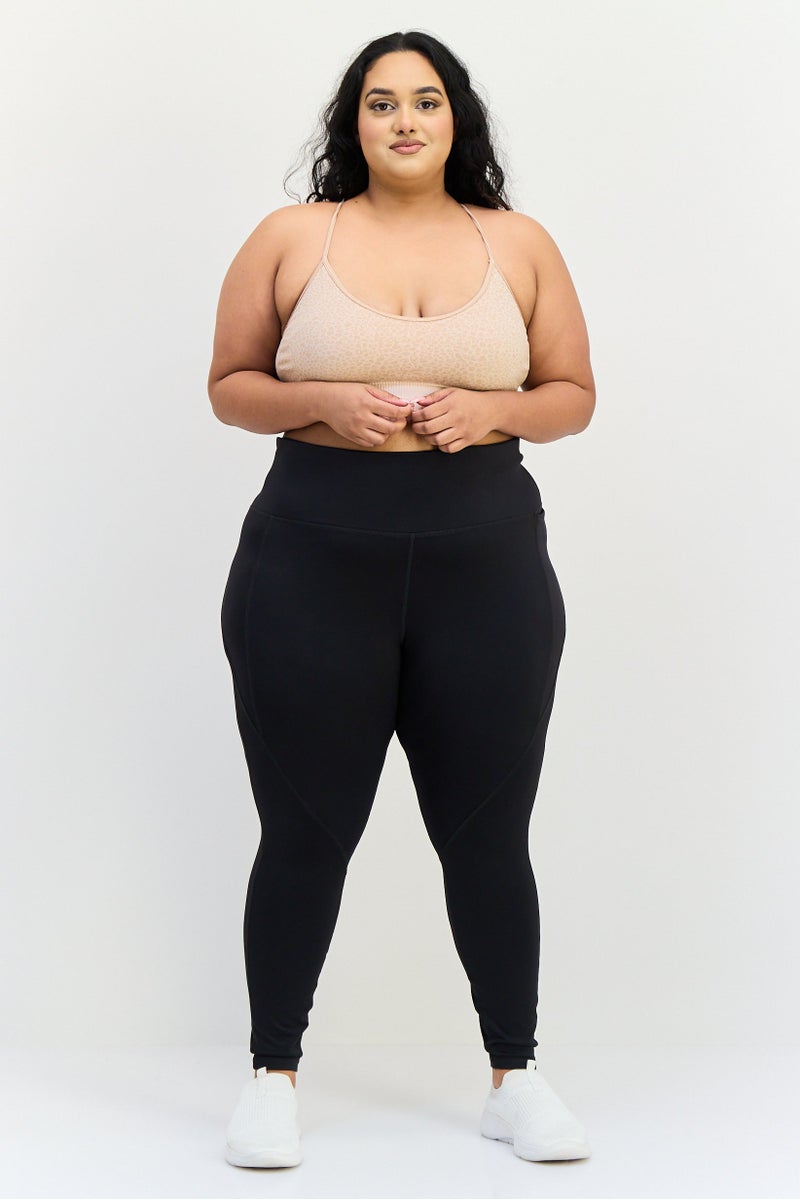 Reebok Women Sportswear Fit Training Leggings, Black - Image 4