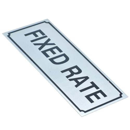 Deziine� Self Adhesive Exit Signage Board for Indicating Instruction Door � Fix Rate - Stainless Steel Emergency Sign(20 x 9) - Image 3