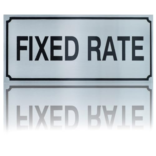Deziine� Self Adhesive Exit Signage Board for Indicating Instruction Door � Fix Rate - Stainless Steel Emergency Sign(20 x 9) - Image 2