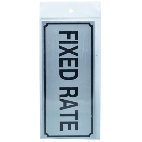 Deziine� Self Adhesive Exit Signage Board for Indicating Instruction Door � Fix Rate - Stainless Steel Emergency Sign(20 x 9) - Image 4
