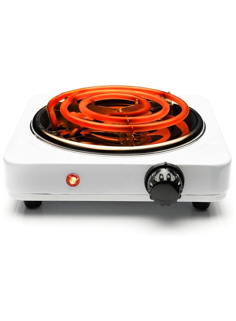REFURA Single Burner Spiral Electric Stove, 5 Heat Levels With Safety System 1000 W - Image 2