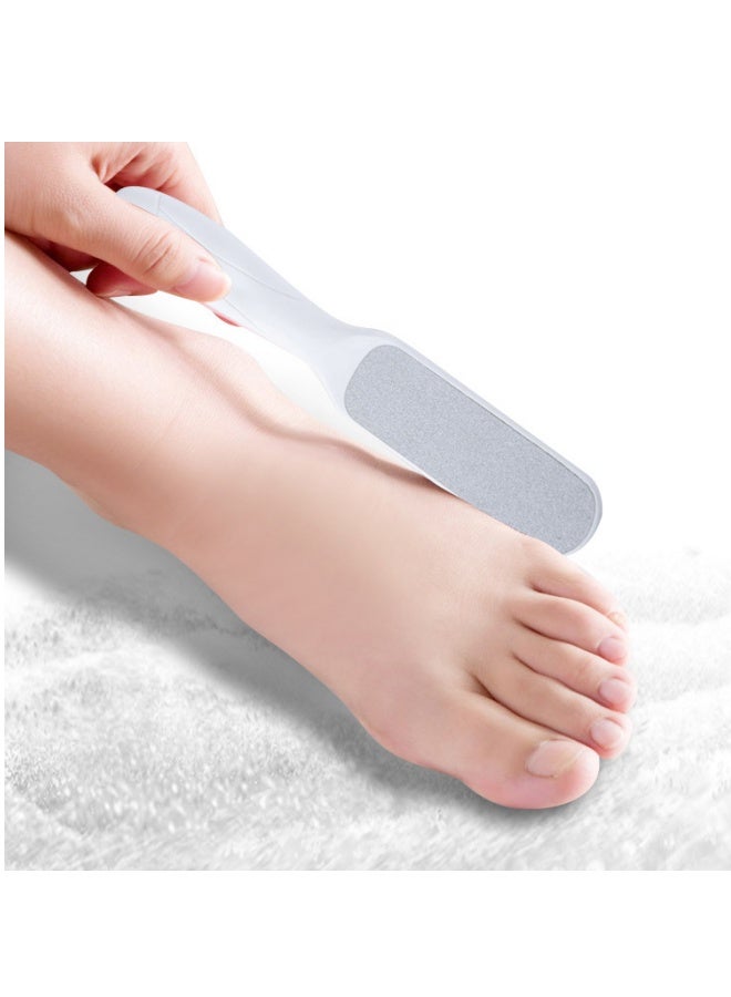 مبرد باديكير، أداة تنظيف القدمين، منظف القدمين على الوجهين، باديكير مسامير القدم لإزالة الجلد الميت، مطحنة القدم - Image 2