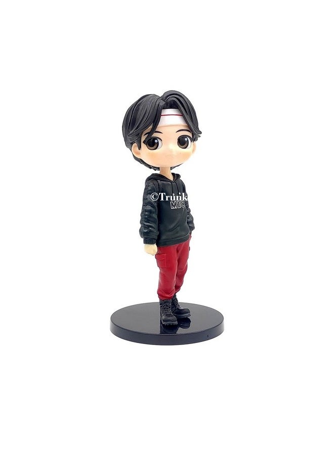 Trunkin - Trunkin BTS BT21 Action Figures Jin RJ Anime Party Model Toy 16cm Figurine - Image 1