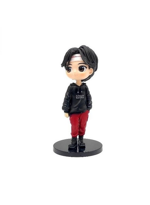 Trunkin BTS BT21 Action Figures Jin RJ Anime Party Model Toy 16cm Figurine
