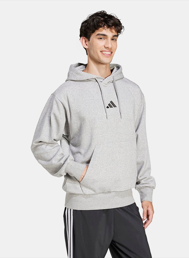 Adidas Essentials Feelcozy Fleece Hoodie - Image 3