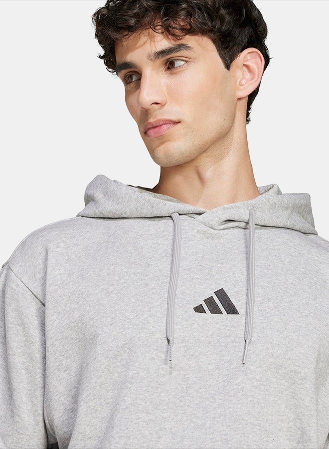 Adidas Essentials Feelcozy Fleece Hoodie - Image 4