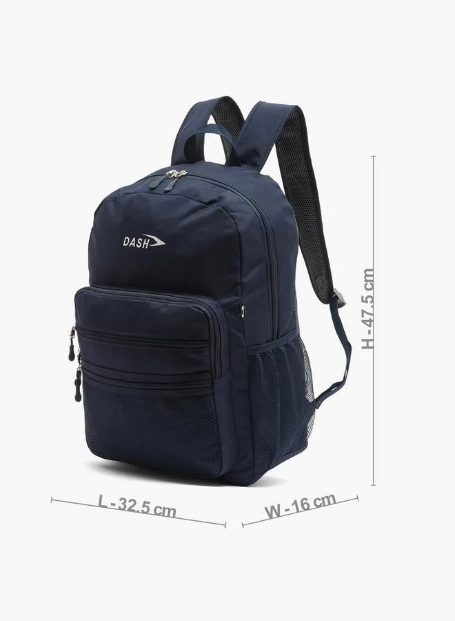 Dash  Solid 2-Piece School Backpack Set For Kids 13 Years+ With Pencil Pouch  | Best Price UAE