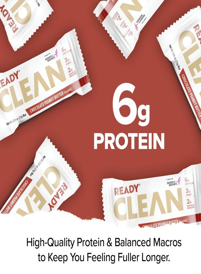 Ready® Clean Minis Protein Bars – Healthy Snack Bars with Whey Protein & Fiber | Gluten-Free, Non-GMO, On-the-Go Snack for Kids & Adults | 90 Cal Energy Bites | Chocolate Peanut Butter (20 bars) - Image 5