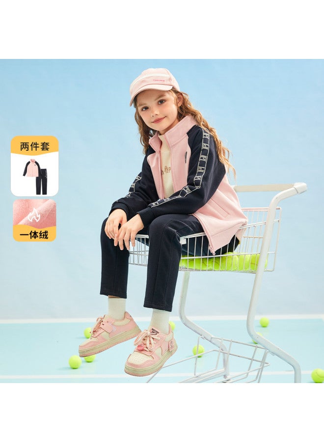 Hush Puppies Neutral Children's Sportswear Set Autumn Winter Outfit Boys Girls School Uniform Set - Image 3