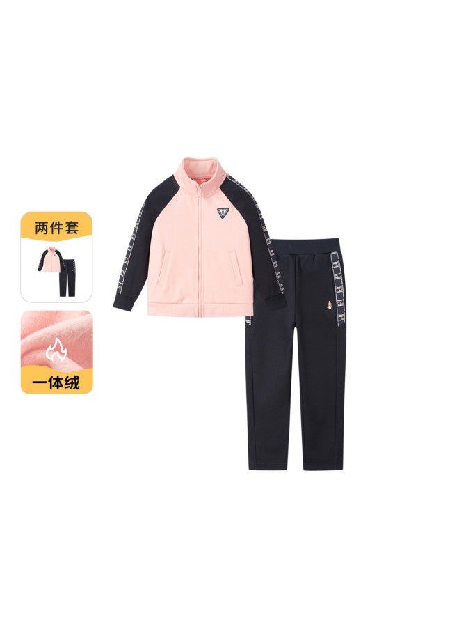 Hush Puppies Neutral Children's Sportswear Set Autumn Winter Outfit Boys Girls School Uniform Set - Image 4