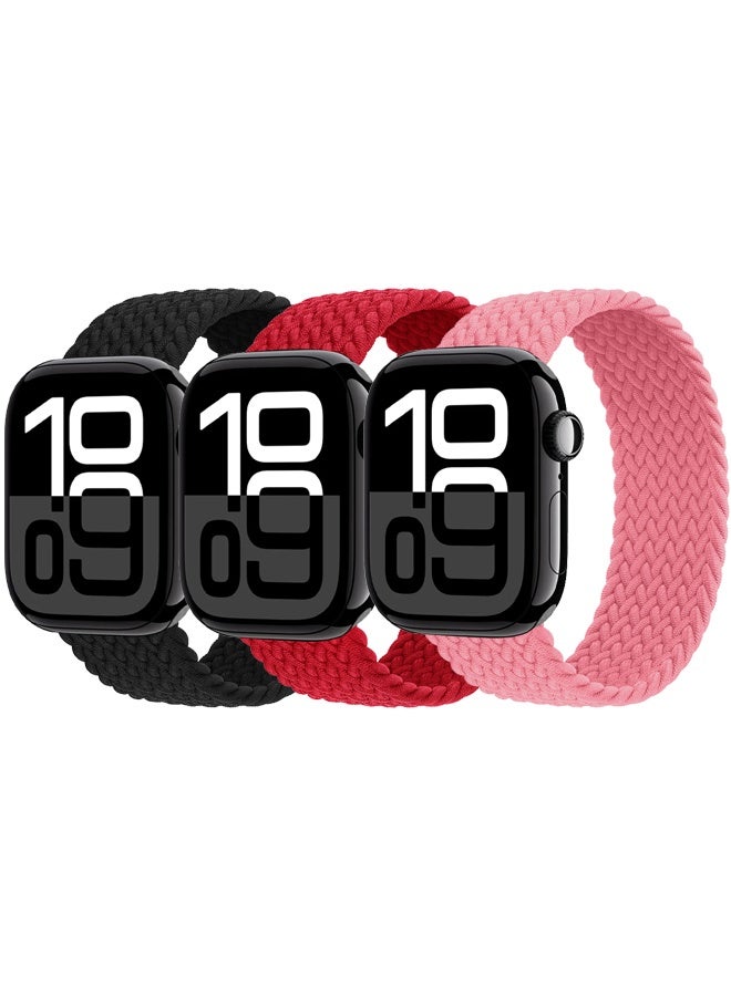 Solo Nylon Band 44mm Size 135-140mm with Metal Lugs Compatible with Apple Watch 44mm 45mm 49mm Series 1-9 SE Ultra 1 Ultra 2 - Image 2