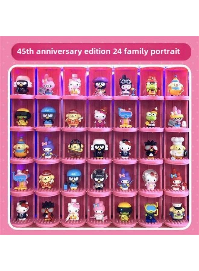 Genuine Licensed Hello Kitty Blind Box Gashapon Toys Children's Educational Assembled Building Blocks For Girls-Color:Hello Kitty II (single)  - Image 3