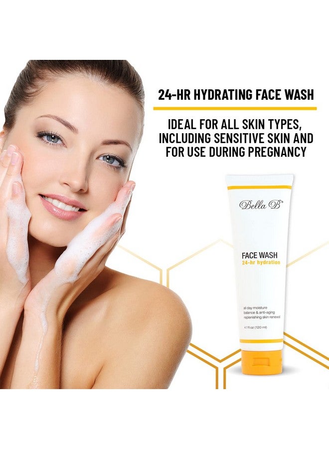 Bella B Face Wash 4.1 Oz Tube Facial Glow Pregnancy Skin Care Pregnancy Face Wash Pregnancy Safe Face Wash Healthy Beauty Anti Aging Facial Wash - Image 2