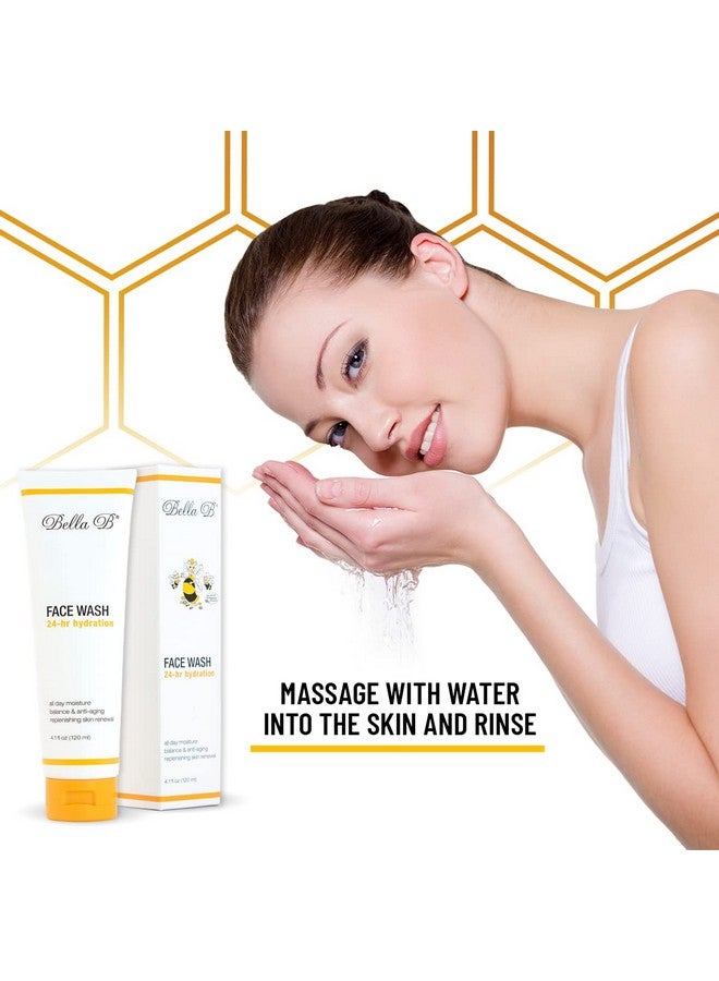 Bella B Face Wash 4.1 Oz Tube Facial Glow Pregnancy Skin Care Pregnancy Face Wash Pregnancy Safe Face Wash Healthy Beauty Anti Aging Facial Wash - Image 5