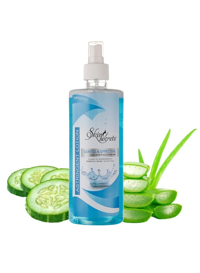 Skin Secrets Astringent Lotion with Aloe Vera & Cucumber Extract| 500ml - Image 1