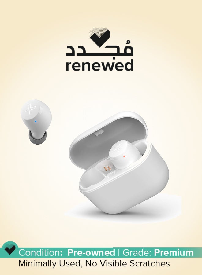 EDIFIER Renewed - X3 Truly Wireless Bluetooth In Ear Earbuds with Mic White - Image 1