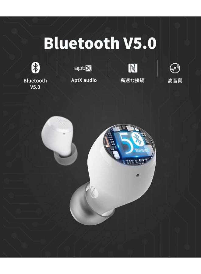 EDIFIER Renewed - X3 Truly Wireless Bluetooth In Ear Earbuds with Mic White - Image 5