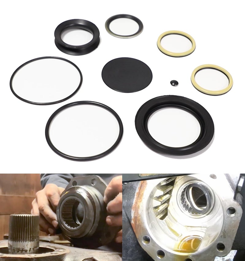 Camoo 5544881/5545741 Shaft Sector Seal Kit, Fit for Sheppard M100 M90 Power Steering Gear Seals Kit - Image 1