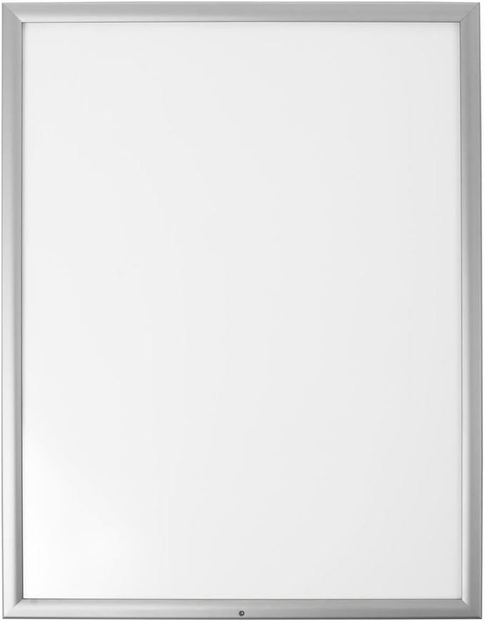 OUTDOOR FRAME FOR 24 36 POSTERS OR ADVERTISEMENTS LOCKING WEATHERPROOF AND RUSTPROOF SILVER ALUMINUM
