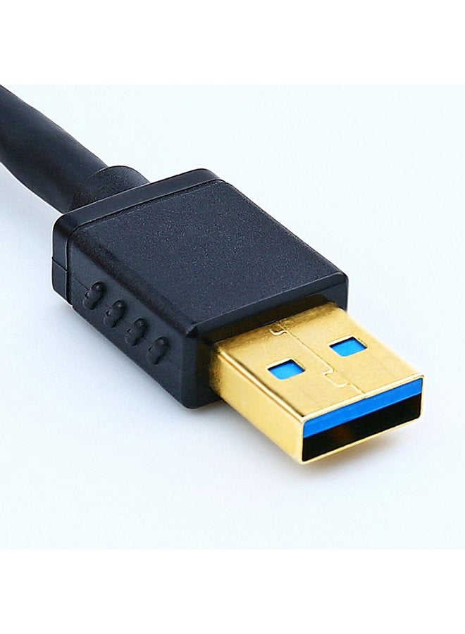 DTech USB 3.0 Extension Cable 10 Feet Type A Male to Female Extender - Black - 3m - Image 4
