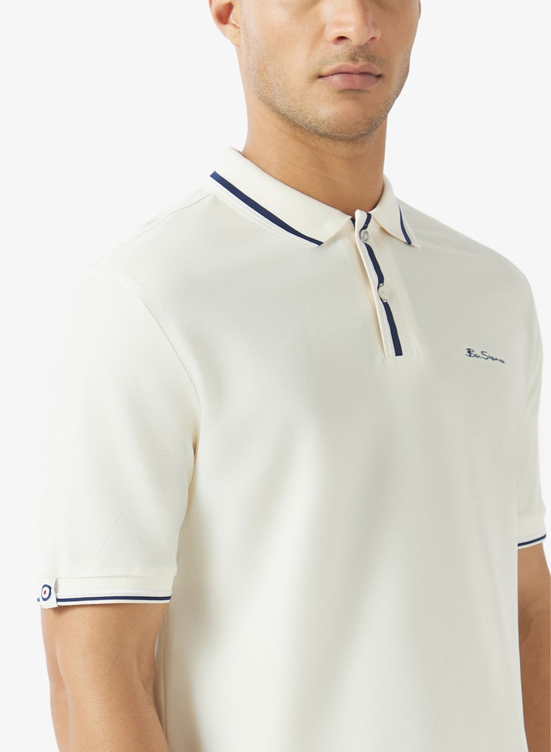 Ben Sherman Essential Jacquard Polo - Image 3