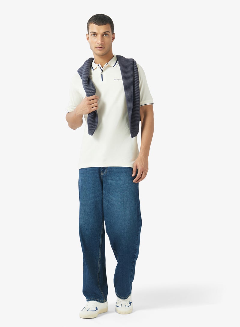 Ben Sherman Essential Jacquard Polo - Image 4