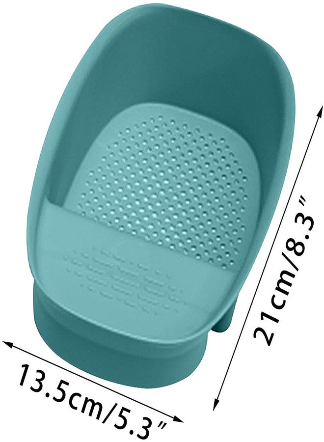 Barasti Sink Strainer Basket Kitchen Drain Shelf Sink Storage Holder for Washing Vegetables Fruits and Draining Water Multipurpose Adjustable Sink Basket - Image 2
