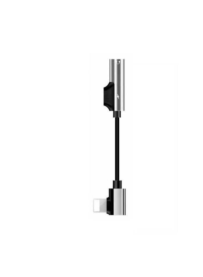 keendex kx2474  Lightning 2 in 1 For Lightning Audio Adapter Charging Converter For iPhone X Xs Max 7 8 XR Charger Jack Splitter Headphone USB Adapter - Image 1