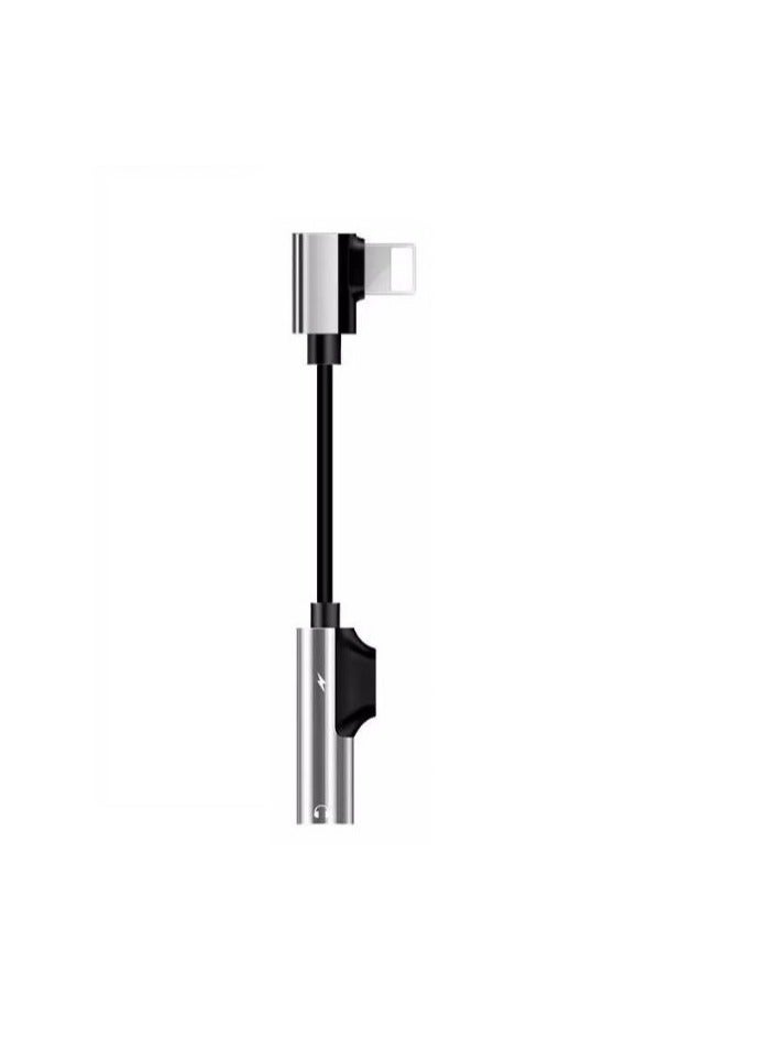 keendex kx2474  Lightning 2 in 1 For Lightning Audio Adapter Charging Converter For iPhone X Xs Max 7 8 XR Charger Jack Splitter Headphone USB Adapter - Image 3