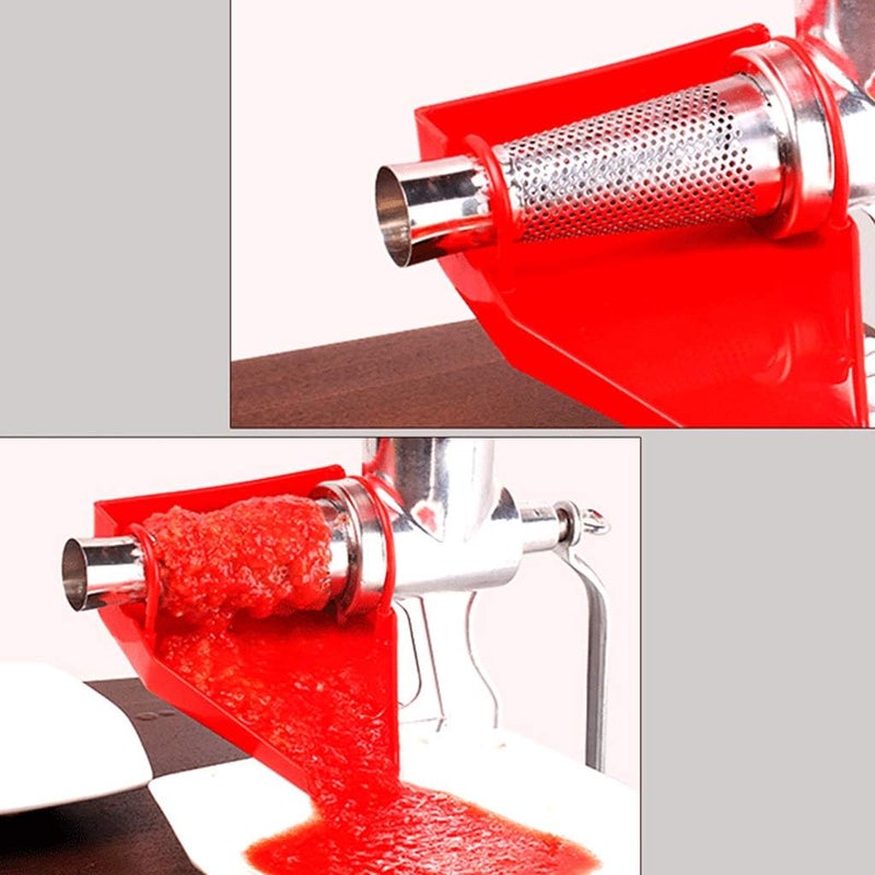 klarako Manual Juicer Tomato Strainer, Ketchup Maker Heavy Duty Sauce Maker Fruit Juicer Vegetable Squeezer Easy Using Homeade Ketchup Machine - Image 4