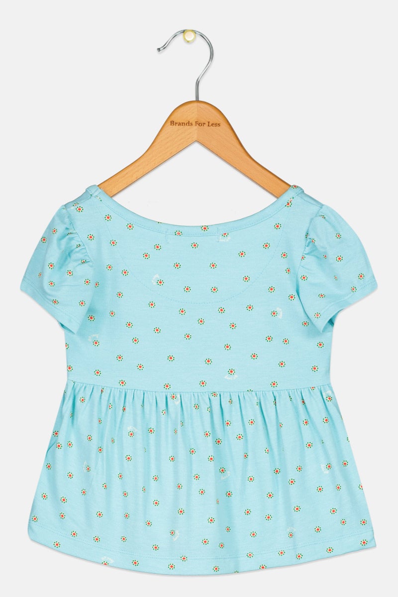 Levi's فستان مزخرف بالأزهار للبنات الصغيرات، متعدد الألوان - Image 2