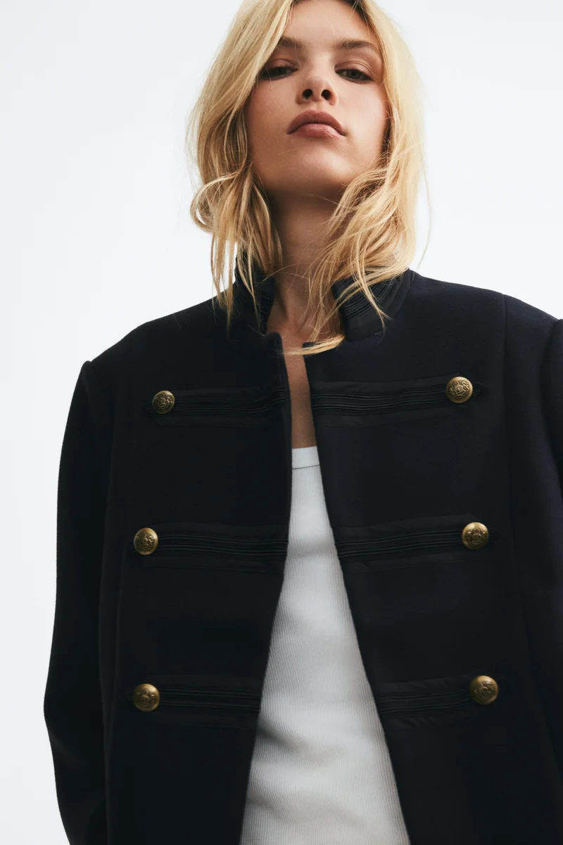 H&M  Button-detail jacket for Women | Best Price UAE