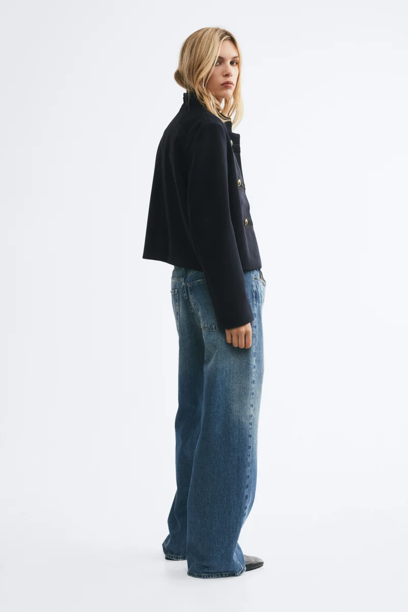 H&M  Button-detail jacket for Women | Best Price UAE