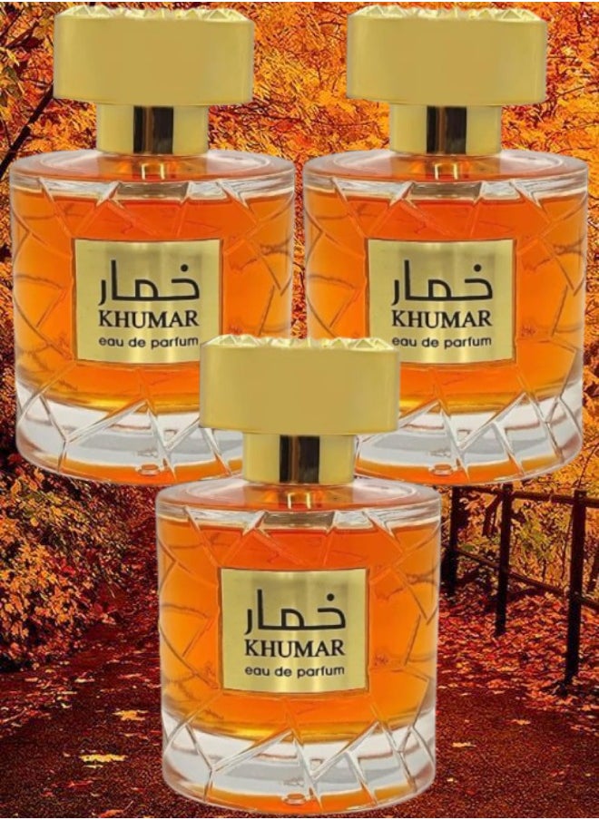 Wadi Al Khaleej 3 Pieces Khumar Wadi Al Khaleej EDP 100ML  - Image 1