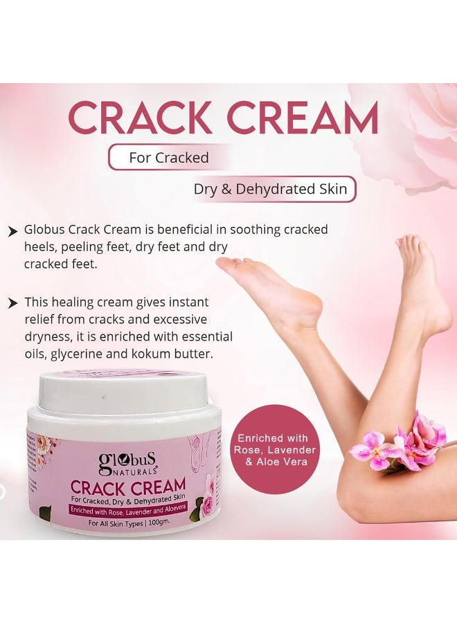 Globus Naturals Crack Cream for foot 100gm (Pack of 5) - Image 4