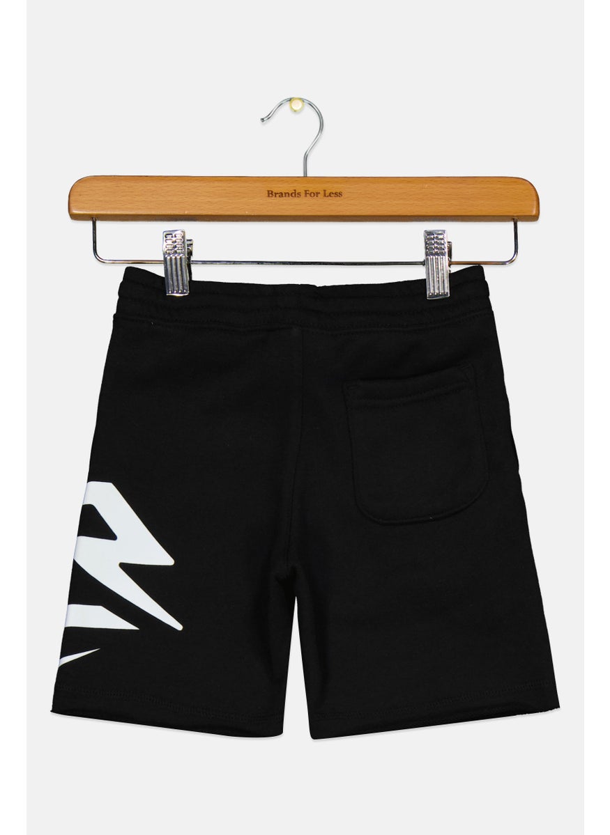 Nike 3Brand by Russell Wilson - Toddlers Boy Brand Logo Short, Black - Image 1