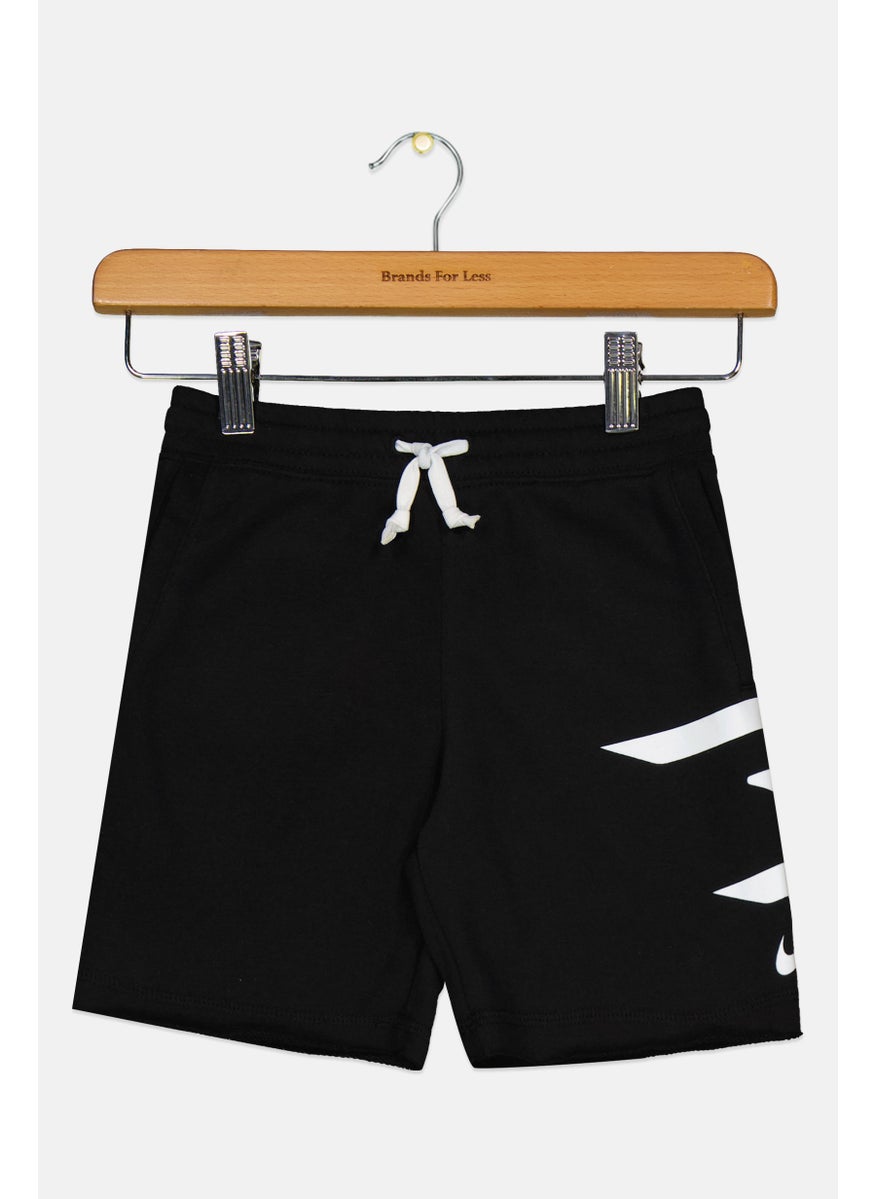 Nike 3Brand by Russell Wilson - Toddlers Boy Brand Logo Short, Black - Image 1