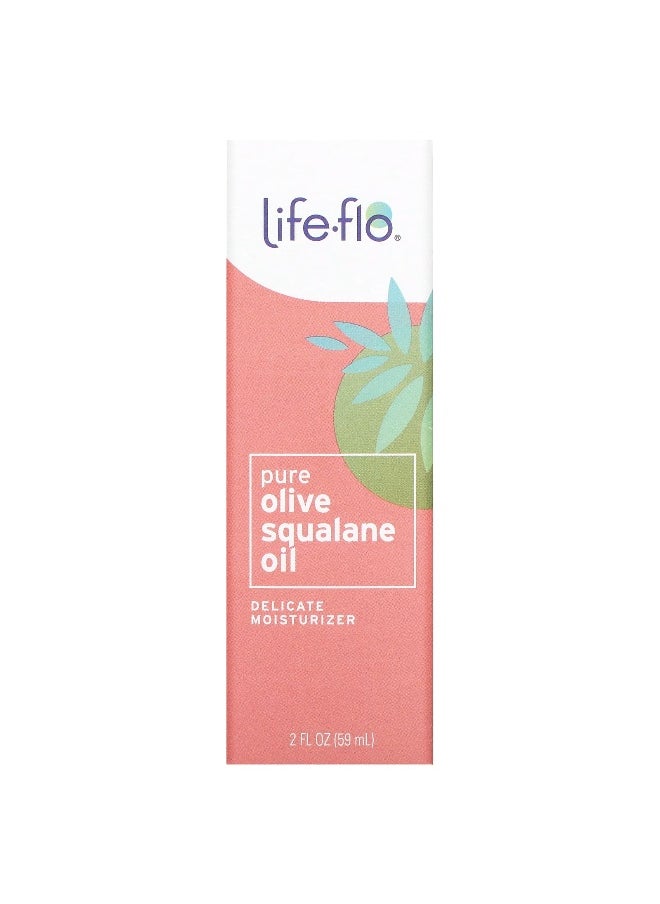Life-flo Life-flo, Pure Olive Squalane Oil, 2 fl oz (59 ml)  - Image 1
