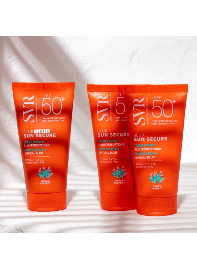 SVR Sun Secure Blur for Every Face Skintypes SPF50 + No Color 50ml - Image 3