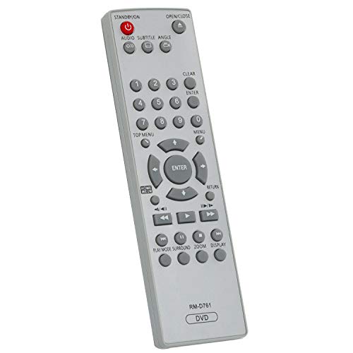 Allimity RM-D761 Remote fit for Pioneer DVD Player DV-250 DV-251 DV-260 DV-263 DV-270 DV-271 DV-275 DV-300 DV-353 DV-360 DV-363 DV393S DV-463 DV-464 DV-2650 DV-266-S DV-270-S DV-271-S DV-275-S DV280S - Image 2