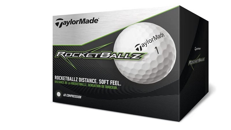 TaylorMade RBZ Soft Golf Balls, White - Image 1