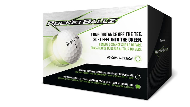 TaylorMade RBZ Soft Golf Balls, White - Image 3