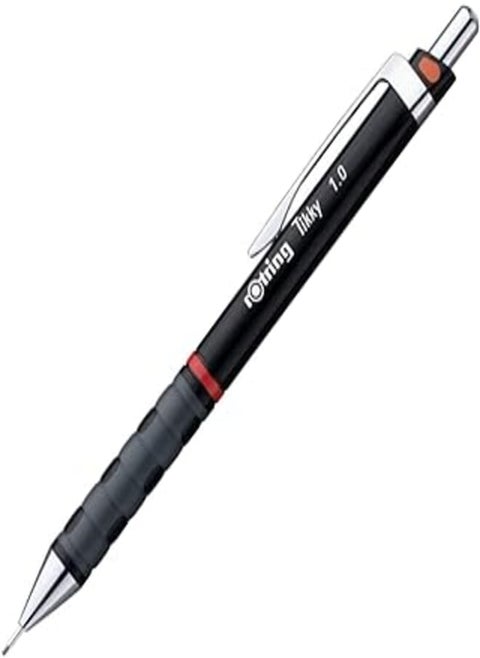 Rotring tikky mechanical pencil - 1.0 mm, black