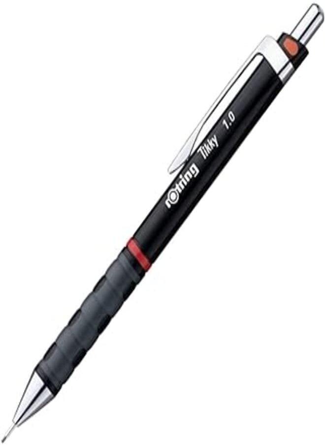 Rotring - Rotring tikky mechanical pencil - 1.0 mm, black - Image 1