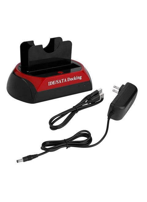 4TB HDD 2.5in/3.5in IDE SATA Docking Station Fast Data Transmission Hard Disk Clone -